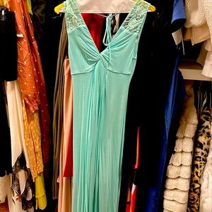 Turquoise Sky Maxi dress
